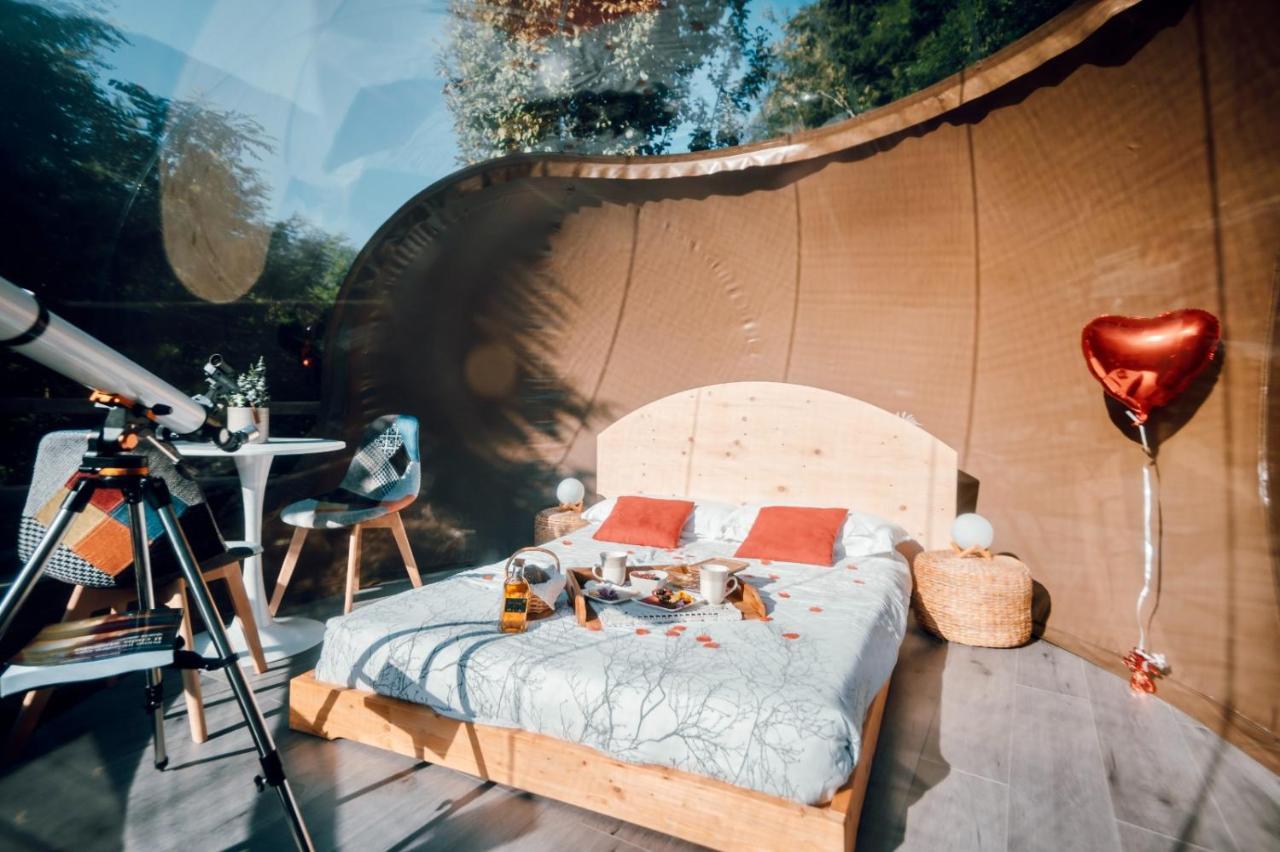 Maso La Marianna Bubble Glamping In Trentino Bed & Breakfast Sant'Orsola ภายนอก รูปภาพ