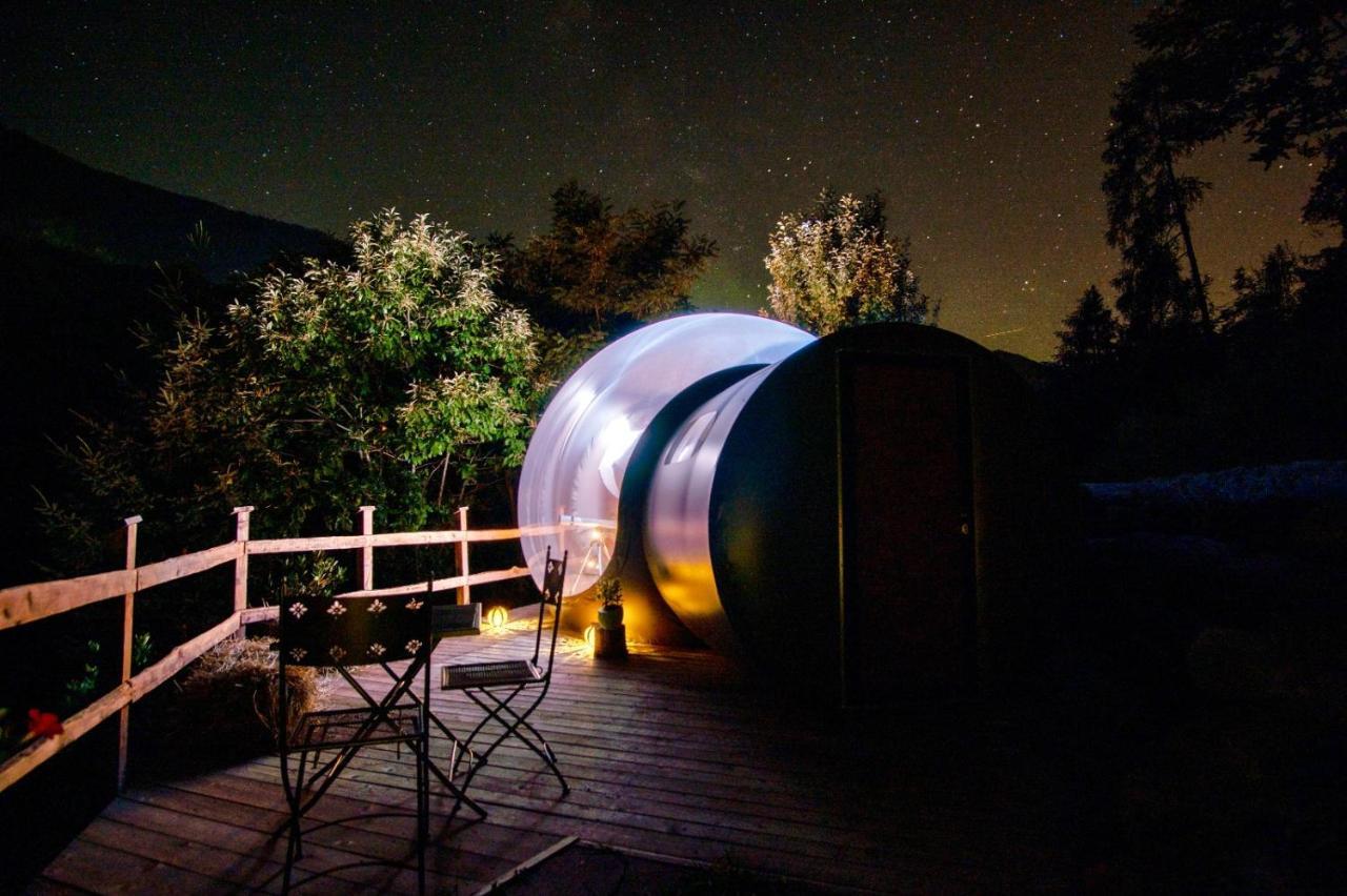 Maso La Marianna Bubble Glamping In Trentino Bed & Breakfast Sant'Orsola ภายนอก รูปภาพ