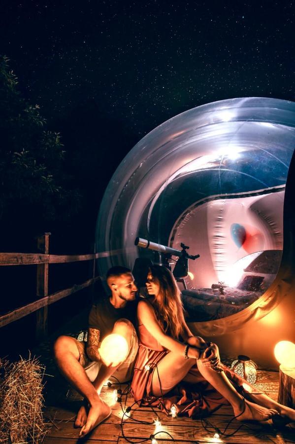 Maso La Marianna Bubble Glamping In Trentino Bed & Breakfast Sant'Orsola ภายนอก รูปภาพ
